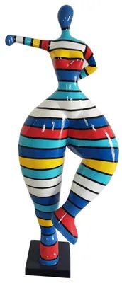 Produktbild von Handarbeit Abstrakte Figur Statue Design Bunte Statuen Skulptur 132cm Abstrakt