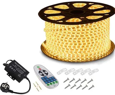 Immagine prodotto di Striscia luminosa a LED da 30 metri - Striscia luminosa a LED gialla