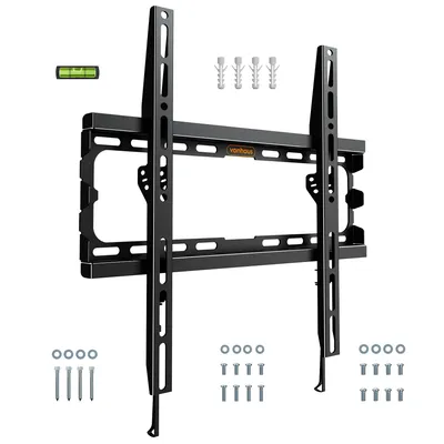 Immagine prodotto di VonHaus Supporto TV da Parete per Schermi da 32–75 Pollici, Profilo Sottile, Portata 55 kg, VESA 400x400 mm
