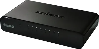 Produktbild von Edimax ES-5800G V3 Netzwerk Switch 8 Ports Gigabit Ethernet Unmanaged Schwarz