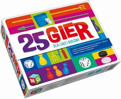 Produktbild von Multigra Brettspiel mit 25 Spielen für Kinder