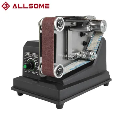 Immagine prodotto di Levigatrice a nastro, velocità variabile - Potenza: 180 W - Nastro: 533 x 30 mm