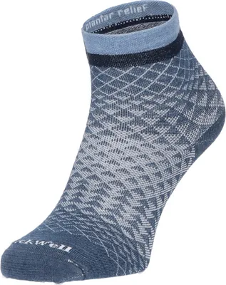 Produktbild von Sockwell Plantar Ease II Quarter Damen Socken 20-30 mmHg Denim Größe 35-38