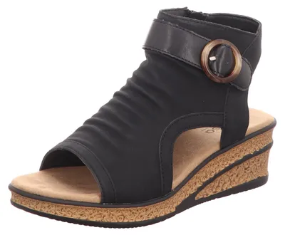 Produktbild von Alyssa Damen-Sandalette Schwarz, Farbe:schwarz, EU Größe:39