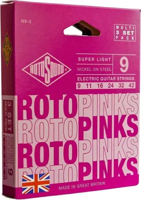 Zdjęcie produktu dla Rotosound R9-3 Struny do gitary elektrycznej