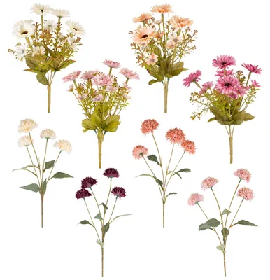 Produktbild von Chrysanthemen Blütentraum, 163_Menge/Größe:3er Set - 31 cm , 164_Farbe/Art:Apricot - Chrysanthemen