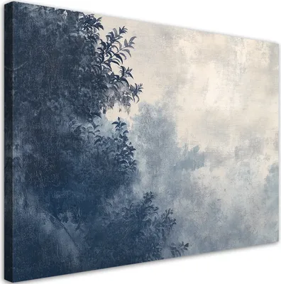Produktbild von Feeby - Leinwand Bilder - Baum-Wald - 30x20 cm - Deko Wohnzimmer - Wandbilder Schlafzimmer - Deko Aesthetic - Wand Deko - Leinwand Groß - Deko Zimmer - Leinwandbilder XXL