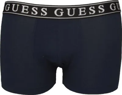 Immagine prodotto di Boxer uomo GUESS parigamba elastico a vista cotone elasticizzato underwear articolo UO1F05JR00A BOXER, IT VI - INT XL - IN -36-38 - CM 91-95, Cotone 95%,Spandex 5%