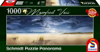 Image de Schmidt Spiele Puzzle Unendliche Welt Sylt, Manfred Voss, puzzle panoramique, panorama, 1000 pièces, 59623