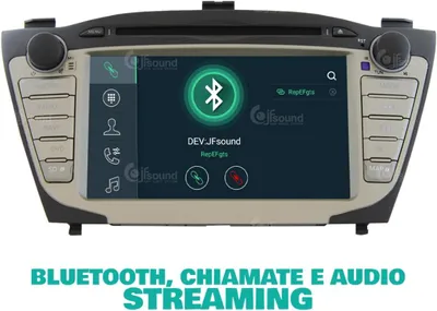 Obrázek produktu pro Autorádio pro Hyundai IX35 – Multimediální přehrávač s 7palcovým dotykovým displejem, 8jádrovým procesorem a navigací