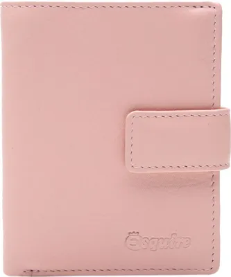 Image de Esquire Cuir porte-monnaie Viktoria 62 Wallet Apricot saumon