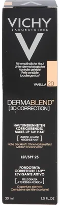 Produktbild von VICHY Dermablend 3D Correction Make-Up Foundation 20 Vanilla, 30 ml Creme