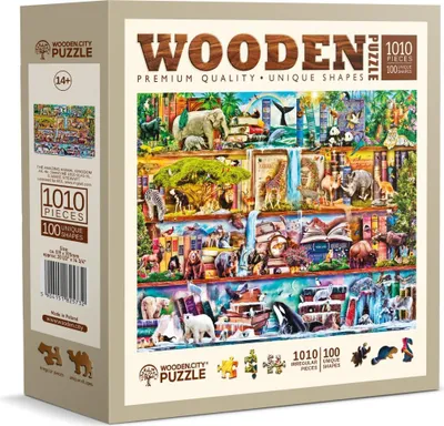 Immagine prodotto di WOODEN CITY, il paese delle meraviglie in legno con 1010 bambole