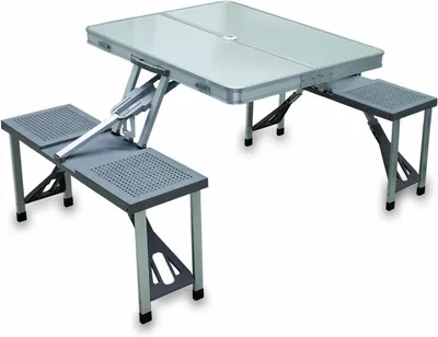 Productafbeelding van Draagbare Vouwtafel met Aluminium Frame