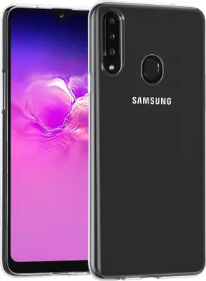 Produktbild von Samsung Galaxy A20S Transparent Silicone case Back cover case
