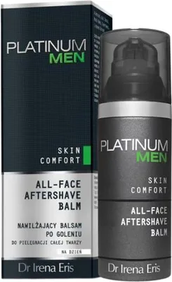 Produktbild von Dr. Irena Eris Platinum All-Face Feuchtigkeitsspendender Aftershave-Balsam 50 ml