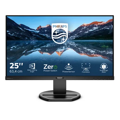 Obrázek produktu pro Philips B Line LCD monitor s technologií PowerSensor 252B9/00, 63,5 cm (25"), 1920 x 1200 px, Full HD, LED, 5 ms, Černá