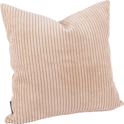 Produktbild von Kissenhülle Breitcord Baby Rib beige div. Größen von SCHÖNER LEBEN. Größe 60x60cm (HxB) 60x60cm (HxB) Größe