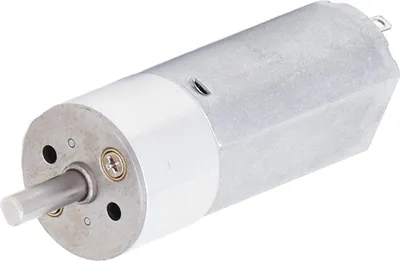 Produktbild von 12V DC Mini-Getriebemotor, gegen den Uhrzeigersinn, Drehzahlreduzierungsmotor mit 3mm Abtriebswelle für Maschinen, 360 U/min