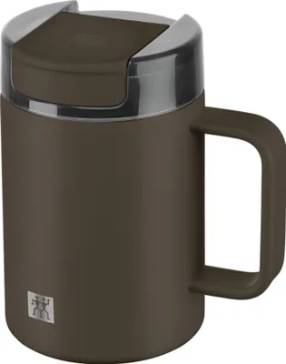 Zdjęcie produktu dla Kubek termiczny z uchwytem Zwilling Thermo Plus 380 ml brązowy