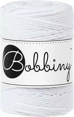 Zdjęcie produktu dla Bobbiny 3PLY Macramé Rope 1,5 mm 100 m White Sznurek
