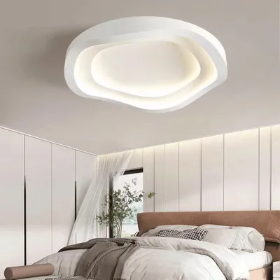 Dimmbare Deckenleuchte mit Fernbedienung, 50 cm, LED