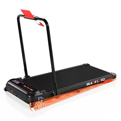 Produktbild von BLACK LORD X7-H Laufband, 3,0PS Motor, 1-15KM/H, Bluetooth App Steuerung, 390mm Laufband, 3 Stufen Neigung, LED Display, Fernbedienung, Schwarz