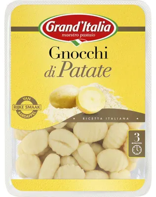 Obrázok produktu pre Grand'Italia Gnocchi di Patate 500 g – klasické talianske zemiakové gnocchi