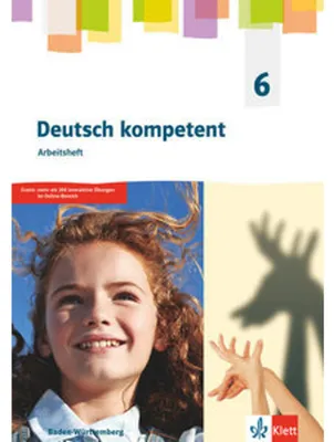 Obrázek produktu pro Deutsch kompetent 6. Arbeitsheft mit Medien Klasse 6. Ausgabe für Baden Württemberg
