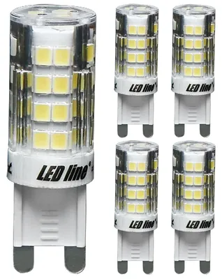 Produktbild von LED Line G9 LED-Kapsellampe 4W 350lm 3000K warmweiß 5 Stück