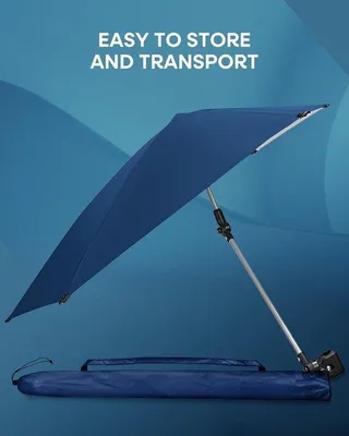 Immagine prodotto di Ombrellone compatto con protezione UPF 50+, orientabile a 360 gradi