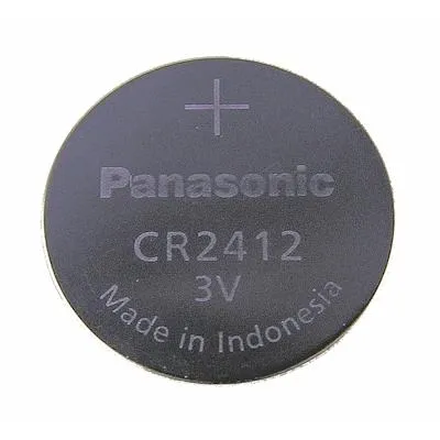 Produktbild von Panasonic CR2412 Lithium Knopfzelle 3V Batterie bulk