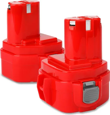 Produktbild von CELLONIC 2x Akku für Werkzeug Kompatibel mit Makita 6271D, 6270D, ML120, 1222 - (3000mAh, 12V)