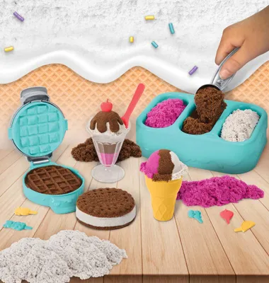 Image de Ensemble de crème glacée SPIN Kinetic Sand 6059742