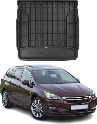 Produktbild von OMAC Gummi Kofferraumwanne für Opel Astra K Sports Tourer 2016-2025 TPE Schwarz