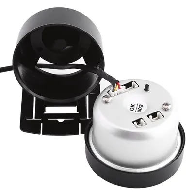 Produktbild von Universelle digitale Wassertemperaturanzeige mit blauer LED, Messbereich 20–120 °C, für Rennwagen