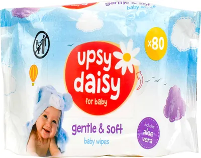 Produktbild von Hypoallergene Baby-Feuchttücher mit Aloe Vera 80 Stück