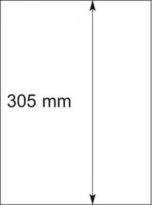 Produktbild von Lindner 802112P T-Blanko-Blätter - 10er-Packung