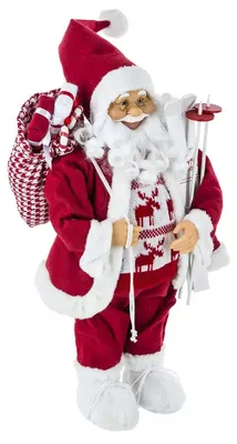 Obrázok produktu pre Figúrka Mikuláša v roztomilom svetri, 60 cm