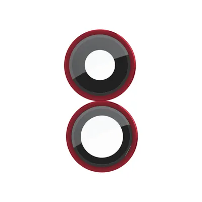 Image de Clappio, lentille de la caméra arrière pour Apple iPhone 11, 100% compatible, rouge
