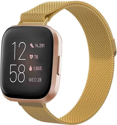 Produktbild von imoshion Mailändische Magnetarmband für das Fitbit Versa 2 / Versa Lite - Gold