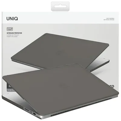 Zdjęcie produktu dla Etui Uniq Claro Na Macbook Air 13 (2022) Szary/Smoke Grey