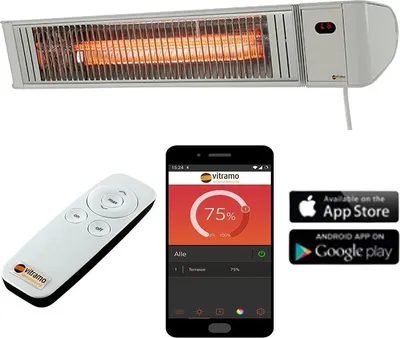 Produktbild von Vitramo Infrarot Heizstrahler Carbon 2000W w
