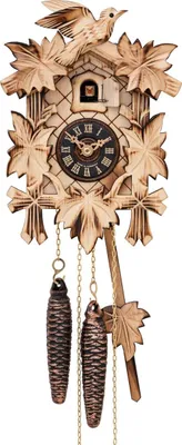 Image de Engstler - 522/22_Q - Coucou - Quartz - Noyer - 22 cm
