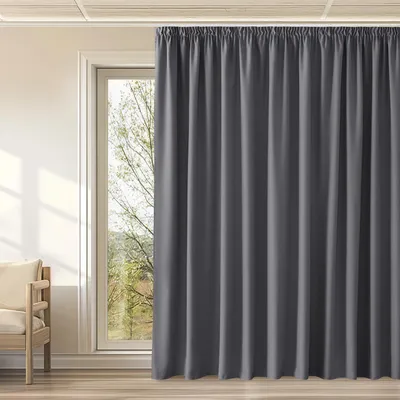 Productafbeelding van Omgoods - Zwarte Verduisterende Gordijnen - Thermische Isolatie voor Woonkamer en Slaapkamer 300x240 cm