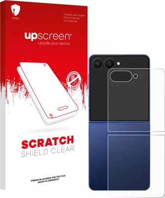 Produktbild von upscreen Schutzfolie für Samsung Galaxy Z Flip 7 (Rückseite) Displayschutz Displayschutzfolie Folie Klar Transparent