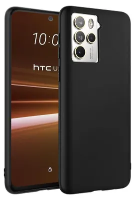 Immagine prodotto di Custodia in silicone per HTC U23 Pro Custodia protettiva nera opaca Backcover per telefoni cellulari
