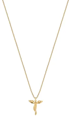 Produktbild von Engelsrufer ERN-LILANGEL-G Damen Collier Engel Gold 44 cm