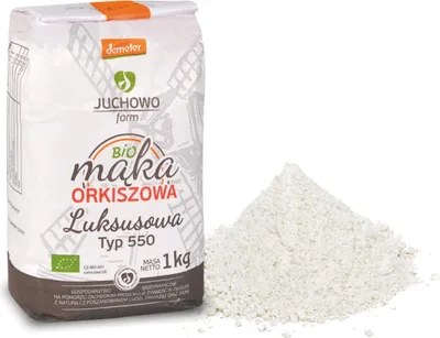 Produktbild von Juchowo Luxus-Dinkelmehl Typ 550 Demeter 1 kg