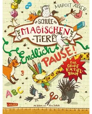 Produktbild von Die Schule der magischen Tiere: Endlich Pause! Das große Rätselbuch